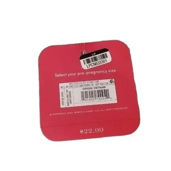 Isabel Maternity Womens Waffle Knit Top Maternity Shirt Maternity Clothes - Picture 6 of 8